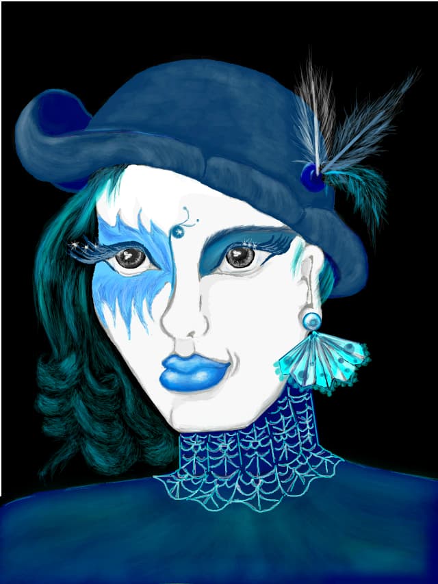 Blue Clown