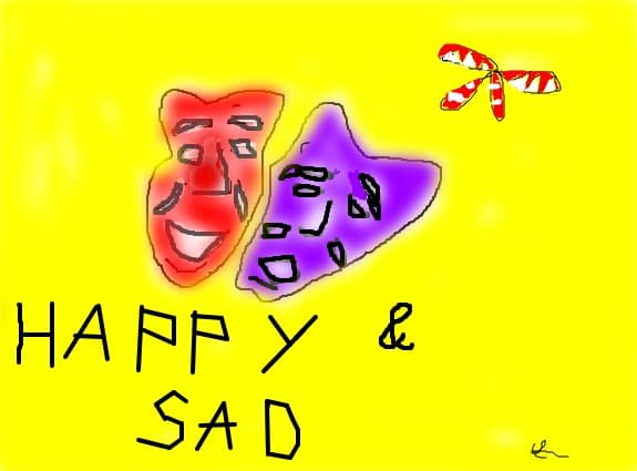 Fericit si trist ( happy and sad )