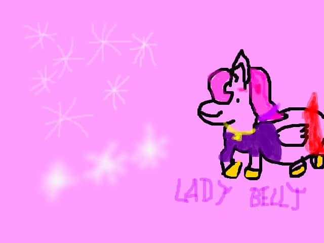 Lady Belly pentru fanclubul Lui EVIL PONNY