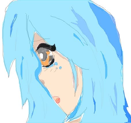Anime Girl Blue