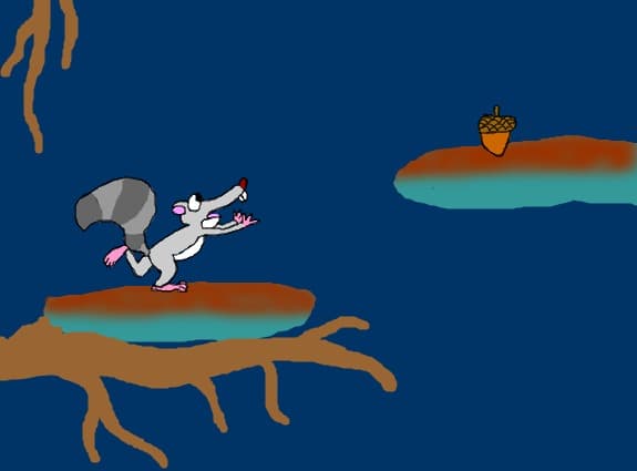 Scrat de la Ice Age