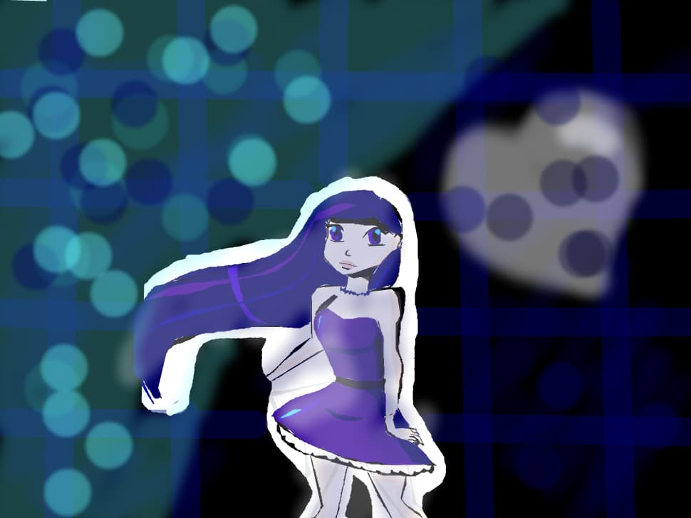 blue