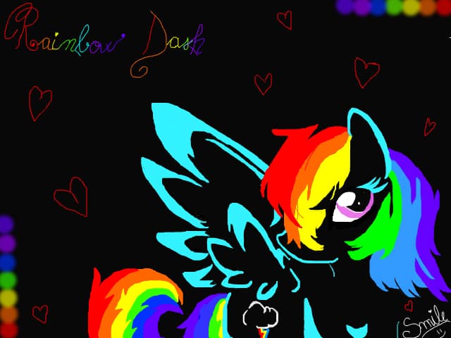 Rainbow Dash :)   Mare- terminat