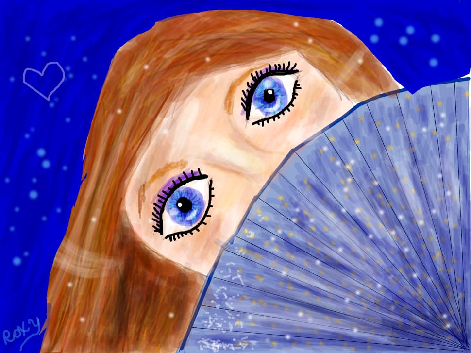 blue
