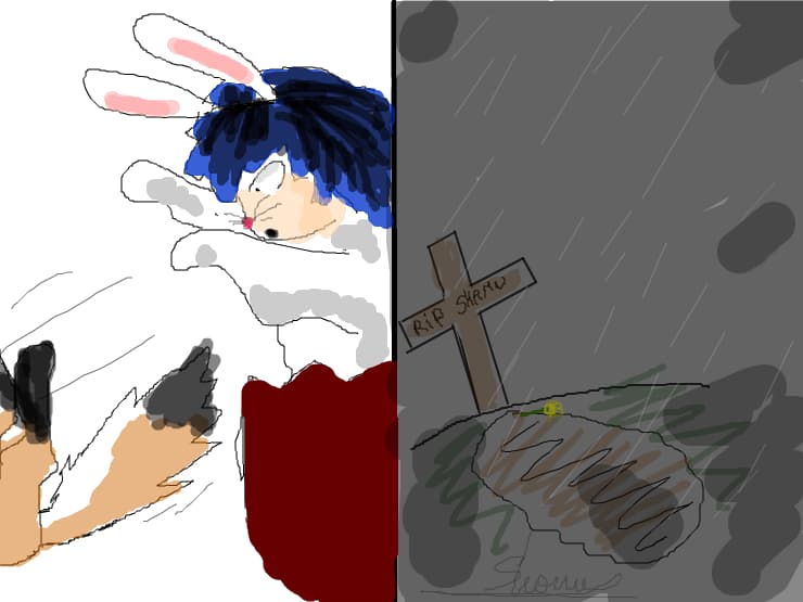 how a foxy dies