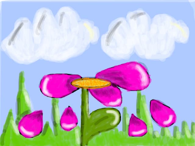 Crying flower