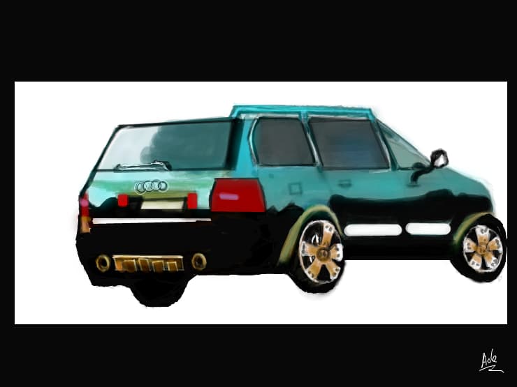Audi allroad quatro:D