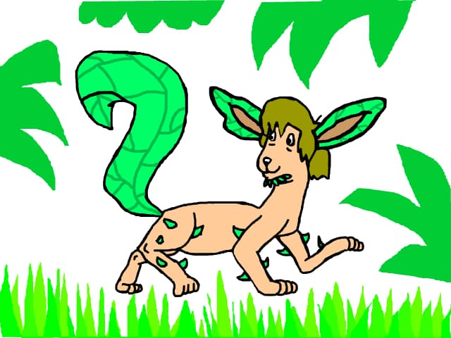 Shaggy leafeon