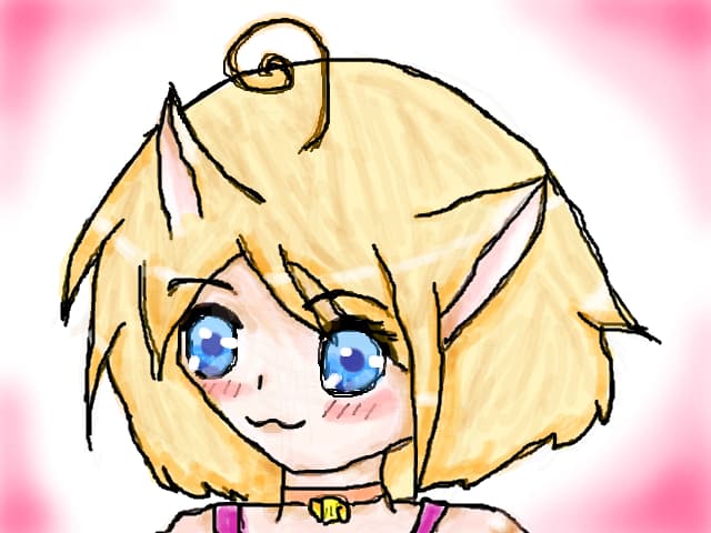 girl cat -anime