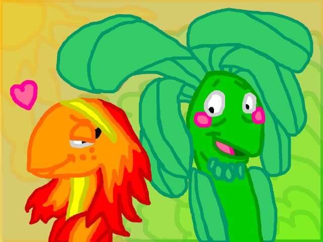 Valeria &amp;amp; Spike (based from Shaggy and Velma)