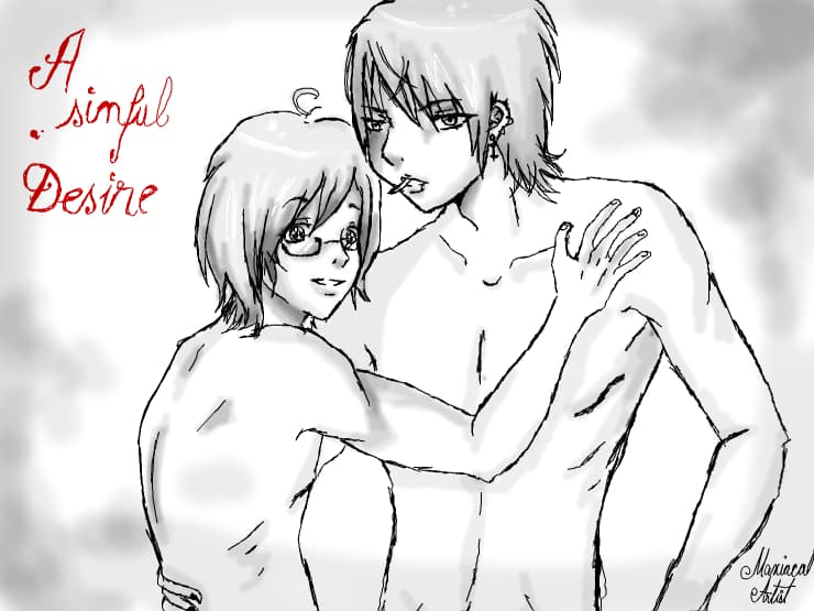 Blissful sin (Too much yaoi.)