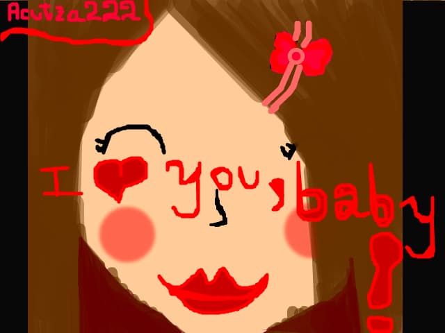 I love you,baby!
