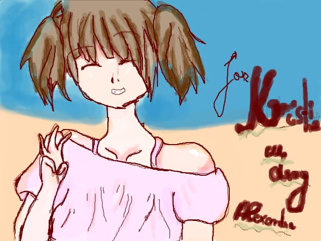 for kiristina(o colega dea mea )