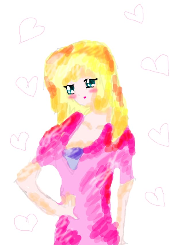 The pink Girl