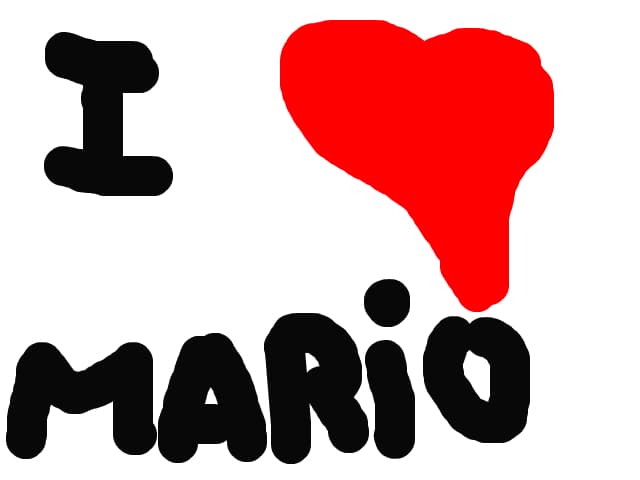 i love mario