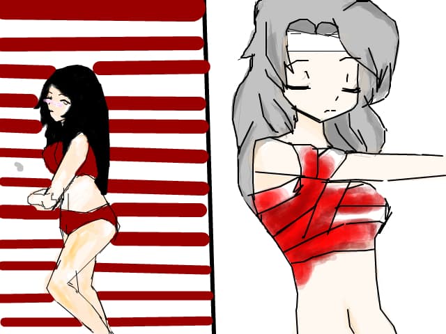 anime sexy and anime blood