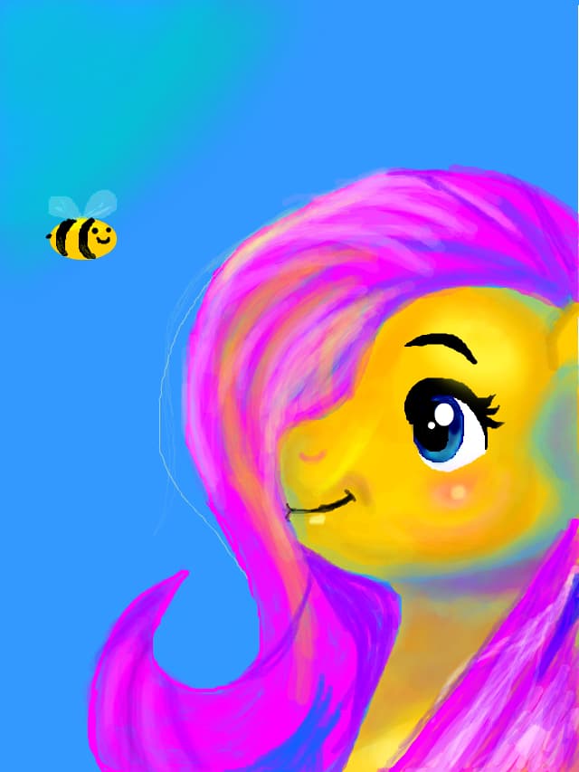 Fluttershy and Bee