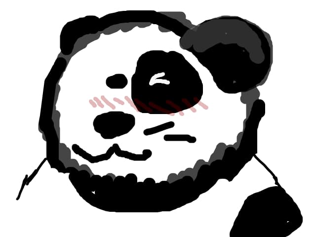 Ursul panda iubitor