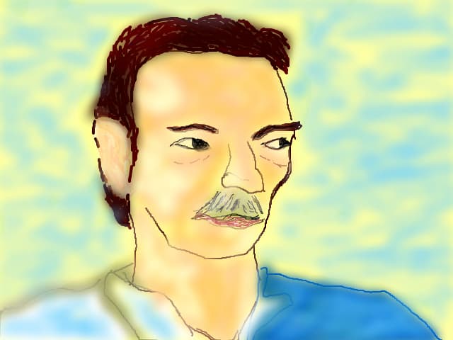 Portret barbat