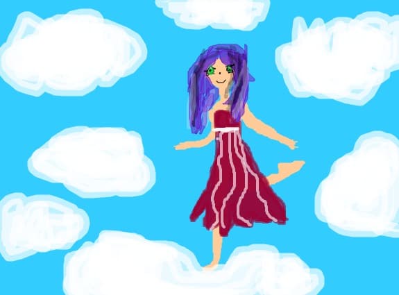 on the sky