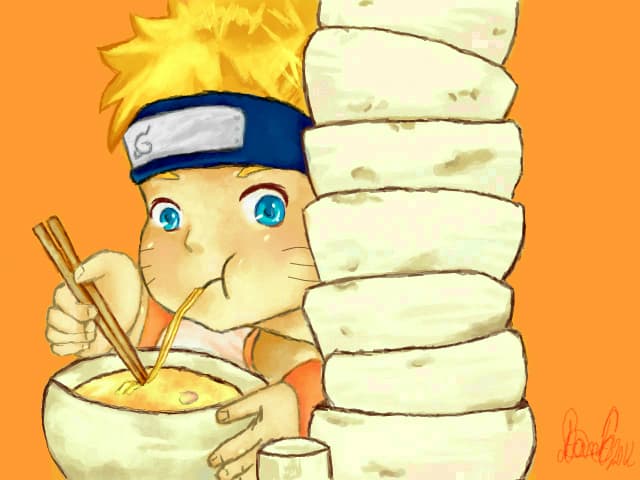 -la cateva portii de ramen-