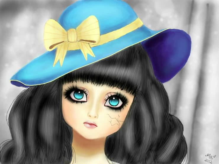 Don`t they realize I`m a porcelain doll?..Lost, alone, kind, small,fragile, helpless,BREAKABLE