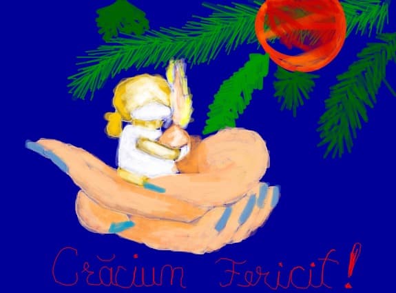 Desen 18850 modificat:Faclia Craciunului