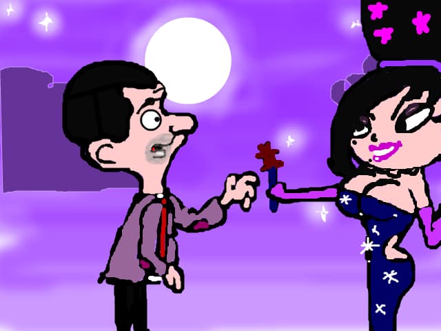 mr bean si roxi