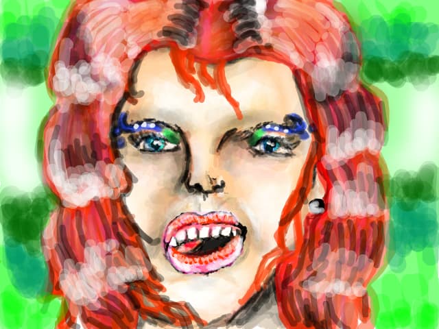 red girl
