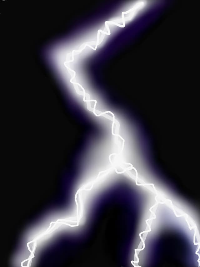 Lightning .