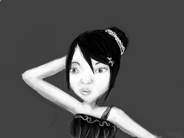 black