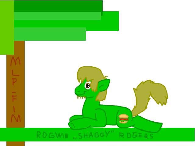 Rogwin \"Shaggy\" Rogers MLP-FIM style