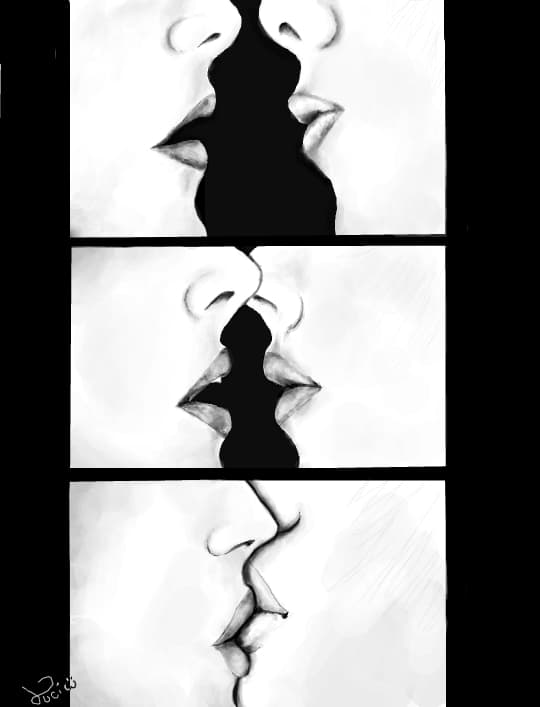 -Just a kiss on your lips-