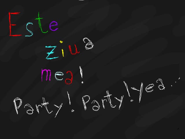Este ziua mea!