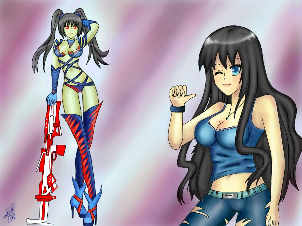 Allie : Alien &amp; Human -Invader-