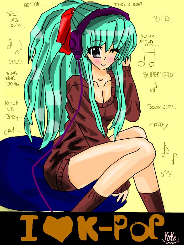 I love K-pop