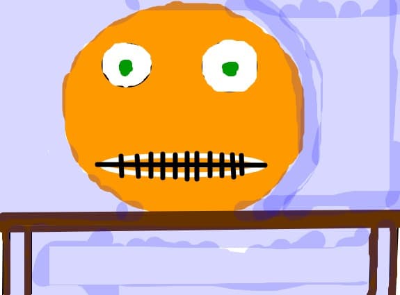 Anoiyng orange