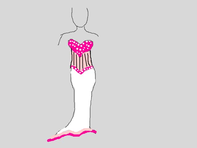 ROchie de seara pentru girly princesses