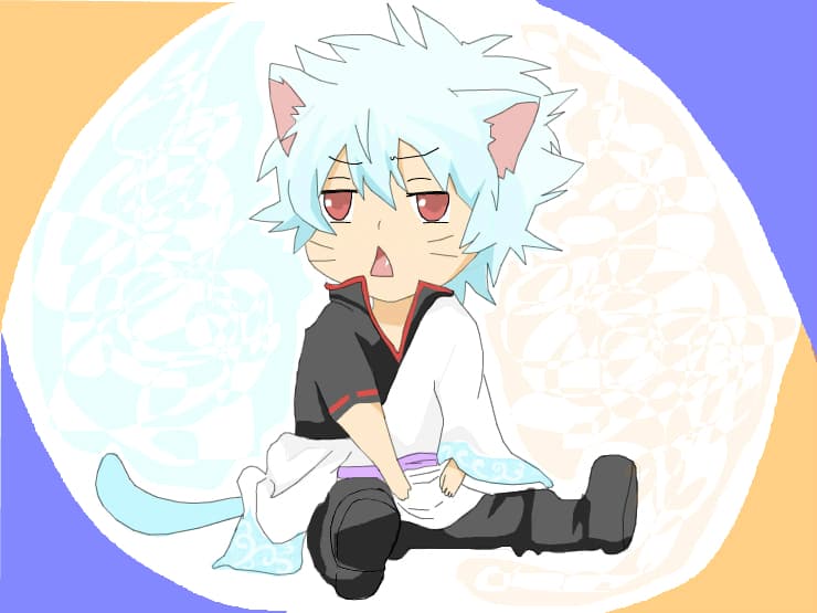 Anime Boy Cat