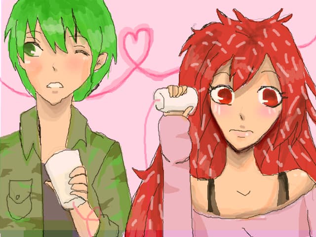 flaky and flippy ^ _ ^