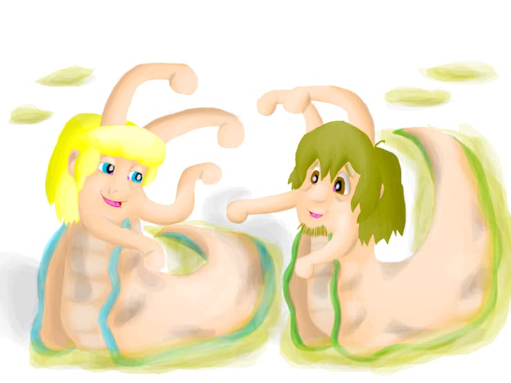 Fred &amp; Shaggy slugs/limacsi