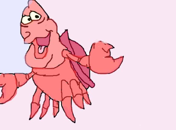 Sebastian din Little mermaid