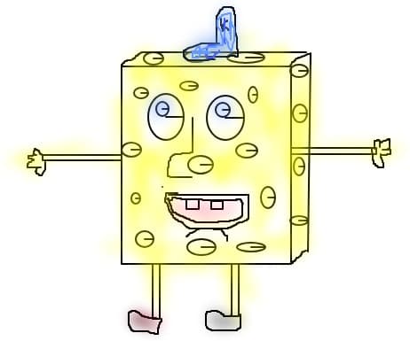 sponge bob fara pantaloni