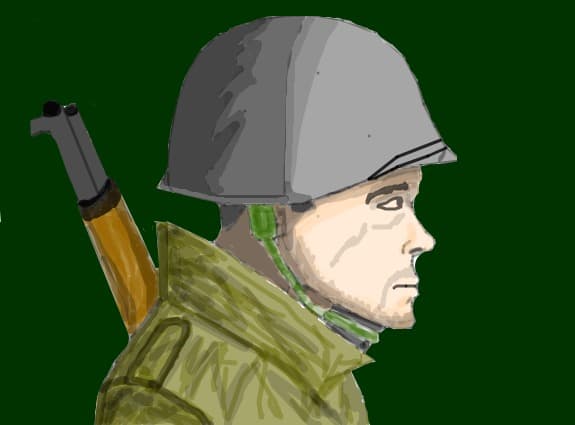 American Soldier from World War 2