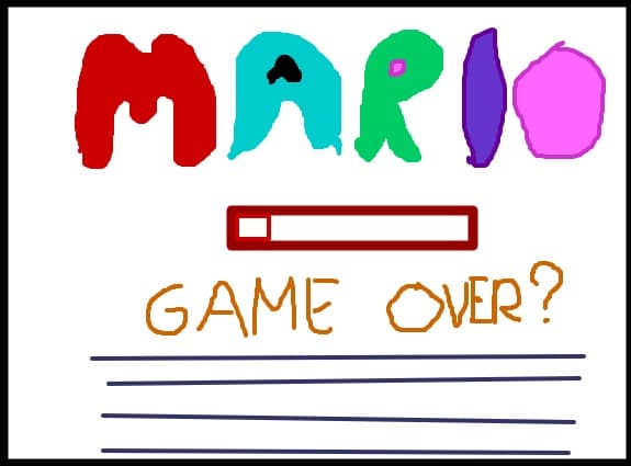 mario forever game over???