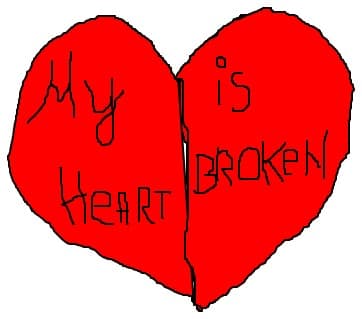 my heart is broken