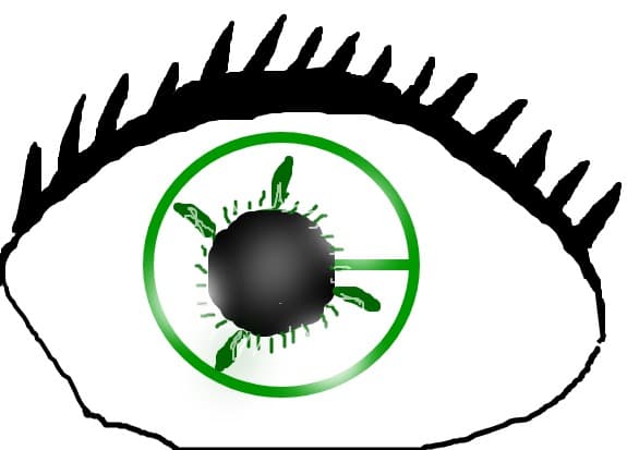 green eyes