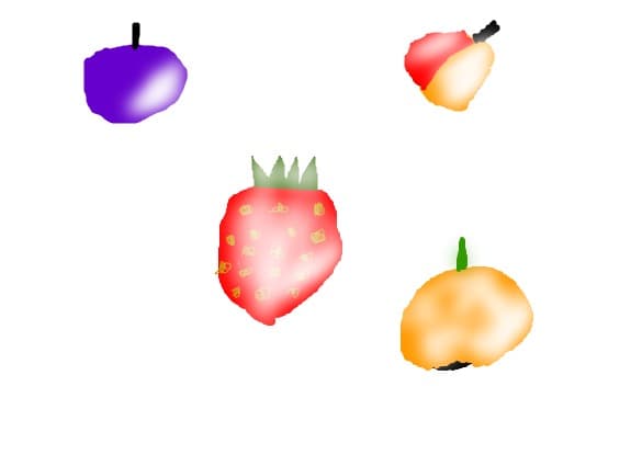 ce fructe sunt? 1.c_____a 2. p______a 3. po______4.pr__a