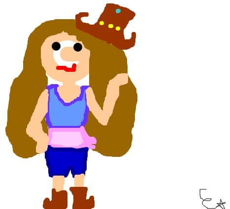 Cowgirl !