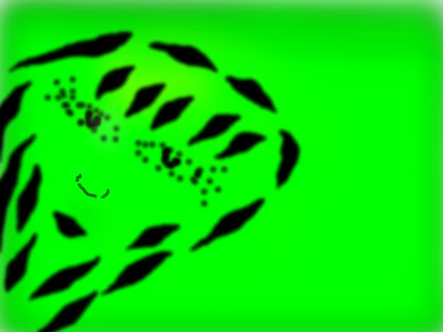 girl and green